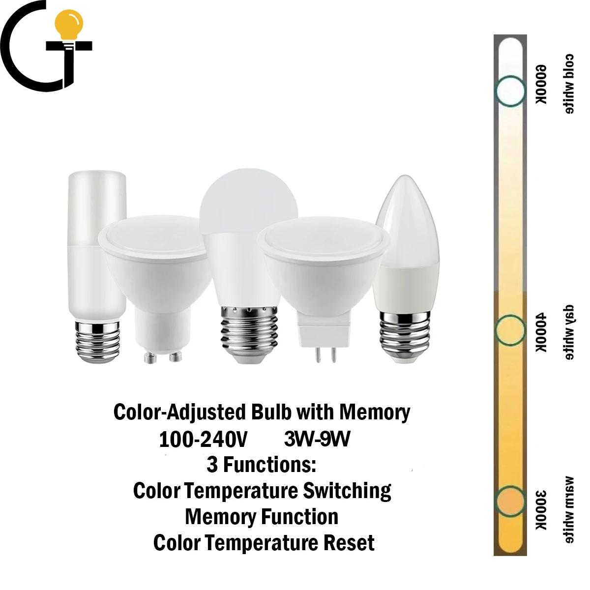 LED   , ޸ , ǳ   µ 缳 , AC120V, AC220V, 3W-9W CCT, 5 